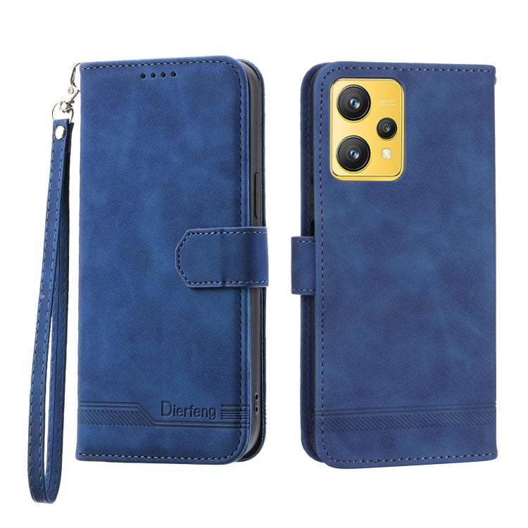 Dierfeng Dream Line Leather Phone Case, For Realme C30, For Realme C31, For Realme C35, For Realme 9 4G