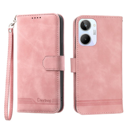 Dierfeng Dream Line Leather Phone Case, For Realme 10 4G, For OPPO Reno7 5G, For OPPO Reno9 Pro, For OPPO A1 Pro