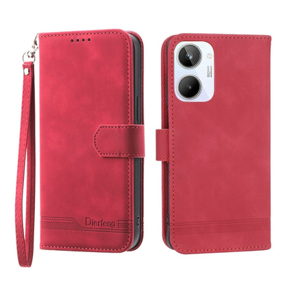 Dierfeng Dream Line Leather Phone Case, For Realme 10 4G, For OPPO Reno7 5G, For OPPO Reno9 Pro, For OPPO A1 Pro