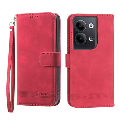 Dierfeng Dream Line Leather Phone Case, For Realme 10 4G, For OPPO Reno7 5G, For OPPO Reno9 Pro, For OPPO A1 Pro