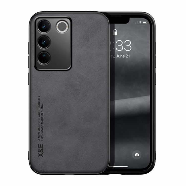 Lamba Skin Feel Magnetic Leather Phone Case, For OnePlus Ace 2, For vivo S16