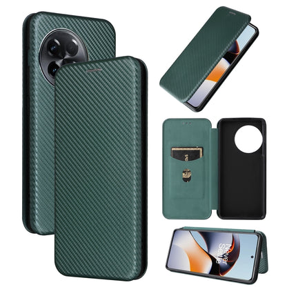 Carbon Fiber Texture Flip Leather Phone Case, For Realme GT Neo 5 / Realme GT 3, For Honor X5, For Samsung Galaxy A24 4G, For OnePlus 11R 5G