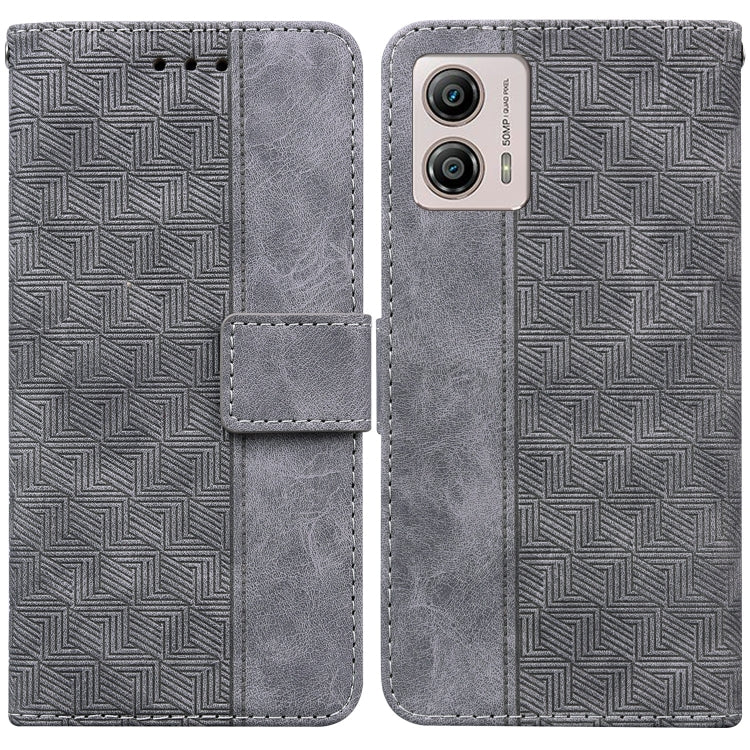 Geometric Embossed Leather Phone Case, For Motorola Moto G13 / G23 / G53, For Motorola Moto  G73, For OnePlus 11, For OPPO Reno8 T  4G