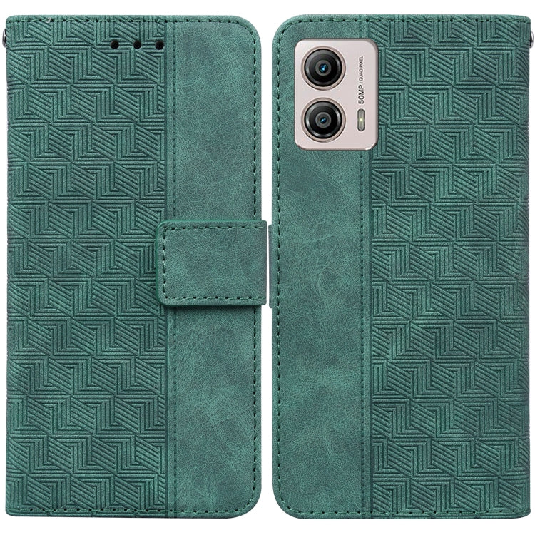Geometric Embossed Leather Phone Case, For Motorola Moto G13 / G23 / G53, For Motorola Moto  G73, For OnePlus 11, For OPPO Reno8 T  4G