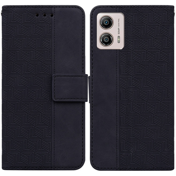 Geometric Embossed Leather Phone Case, For Motorola Moto G13 / G23 / G53, For Motorola Moto  G73, For OnePlus 11, For OPPO Reno8 T  4G
