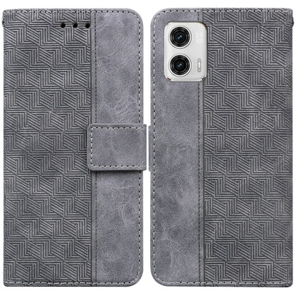 Geometric Embossed Leather Phone Case, For Motorola Moto G13 / G23 / G53, For Motorola Moto  G73, For OnePlus 11, For OPPO Reno8 T  4G
