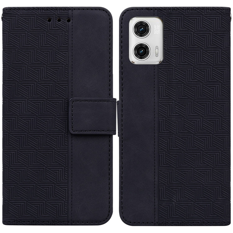 Geometric Embossed Leather Phone Case, For Motorola Moto G13 / G23 / G53, For Motorola Moto  G73, For OnePlus 11, For OPPO Reno8 T  4G