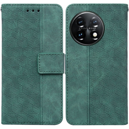 Geometric Embossed Leather Phone Case, For Motorola Moto G13 / G23 / G53, For Motorola Moto  G73, For OnePlus 11, For OPPO Reno8 T  4G