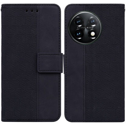 Geometric Embossed Leather Phone Case, For Motorola Moto G13 / G23 / G53, For Motorola Moto  G73, For OnePlus 11, For OPPO Reno8 T  4G