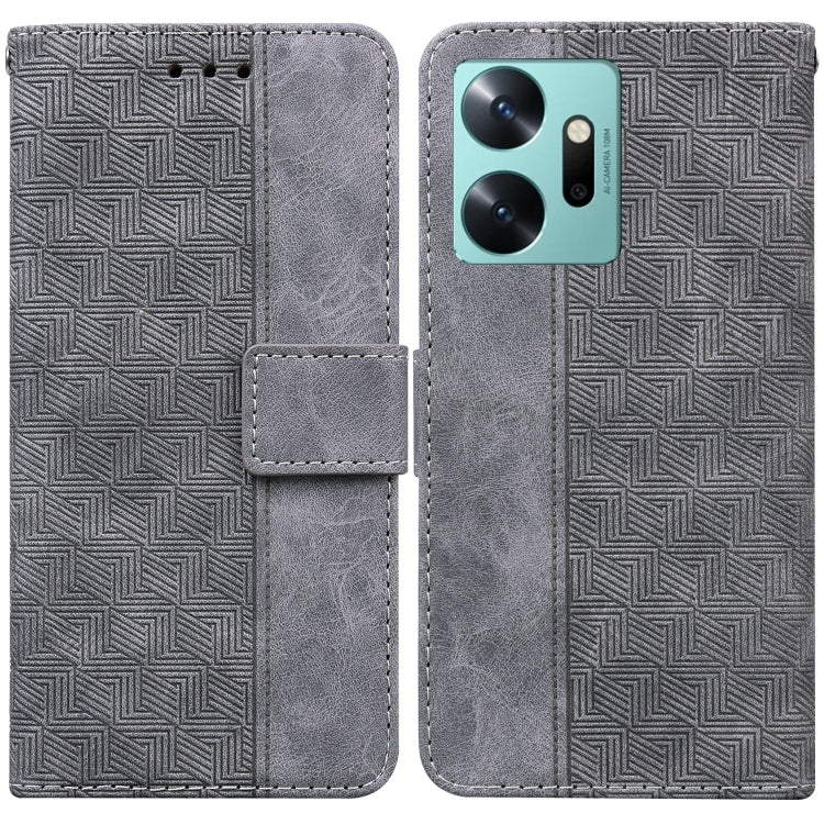 Geometric Embossed Leather Phone Case, For Infinix Zero 20, For Tecno Spark Go 2023 / Pop 7 Pro, For Honor 70, For Honor 80