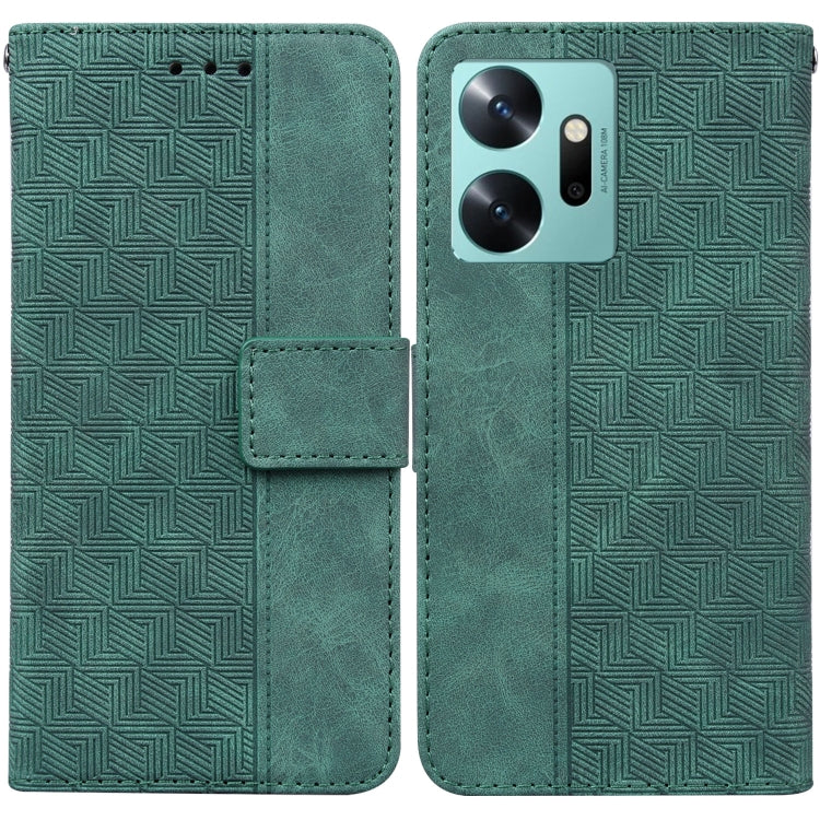 Geometric Embossed Leather Phone Case, For Infinix Zero 20, For Tecno Spark Go 2023 / Pop 7 Pro, For Honor 70, For Honor 80