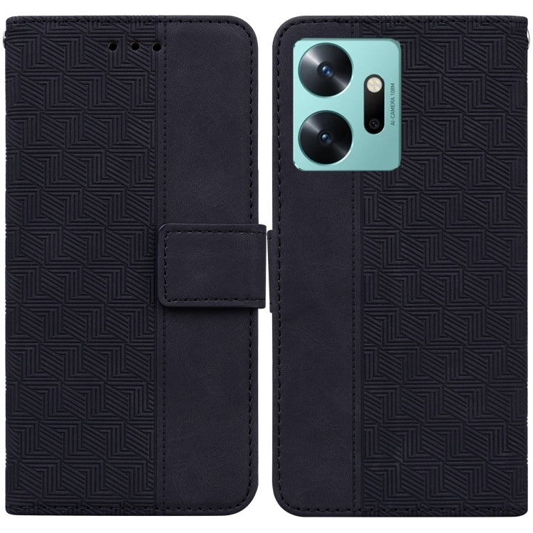Geometric Embossed Leather Phone Case, For Infinix Zero 20, For Tecno Spark Go 2023 / Pop 7 Pro, For Honor 70, For Honor 80