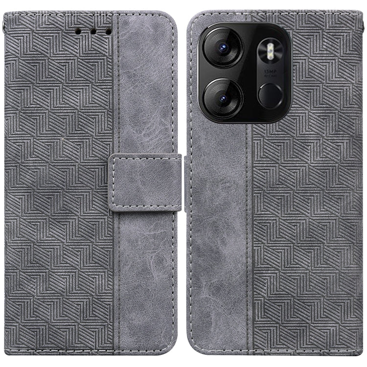 Geometric Embossed Leather Phone Case, For Infinix Zero 20, For Tecno Spark Go 2023 / Pop 7 Pro, For Honor 70, For Honor 80