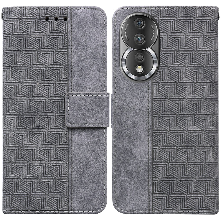 Geometric Embossed Leather Phone Case, For Infinix Zero 20, For Tecno Spark Go 2023 / Pop 7 Pro, For Honor 70, For Honor 80