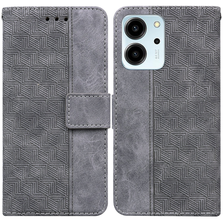 Geometric Embossed Leather Phone Case, For Honor 80 Pro, For Honor 80 SE, For Honor X8 5G, For Honor X9a