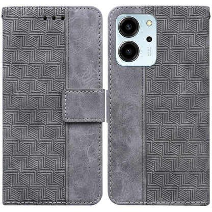 Geometric Embossed Leather Phone Case, For Honor 80 Pro, For Honor 80 SE, For Honor X8 5G, For Honor X9a