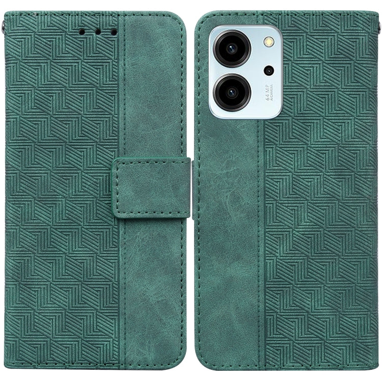 Geometric Embossed Leather Phone Case, For Honor 80 Pro, For Honor 80 SE, For Honor X8 5G, For Honor X9a