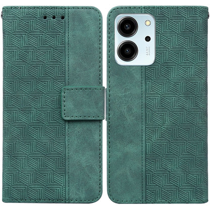 Geometric Embossed Leather Phone Case, For Honor 80 Pro, For Honor 80 SE, For Honor X8 5G, For Honor X9a