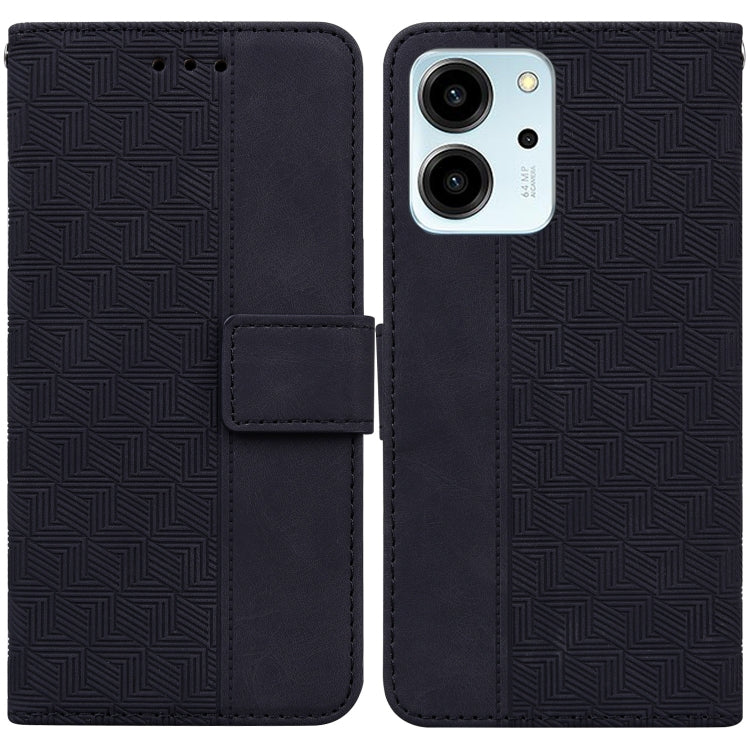 Geometric Embossed Leather Phone Case, For Honor 80 Pro, For Honor 80 SE, For Honor X8 5G, For Honor X9a