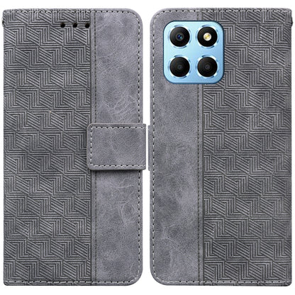 Geometric Embossed Leather Phone Case, For Honor 80 Pro, For Honor 80 SE, For Honor X8 5G, For Honor X9a