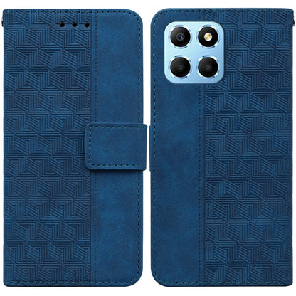 Geometric Embossed Leather Phone Case, For Honor 80 Pro, For Honor 80 SE, For Honor X8 5G, For Honor X9a