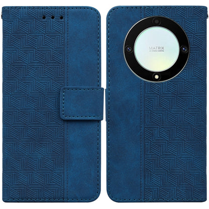Geometric Embossed Leather Phone Case, For Honor 80 Pro, For Honor 80 SE, For Honor X8 5G, For Honor X9a