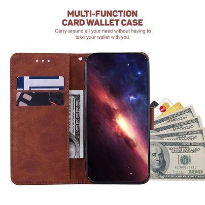 Geometric Embossed Leather Phone Case, For Honor X7a, For Samsung Galaxy A04e / F04 / M04, For Sony Xperia 1 IV 2023, For Sony Xperia 10 IV 2023