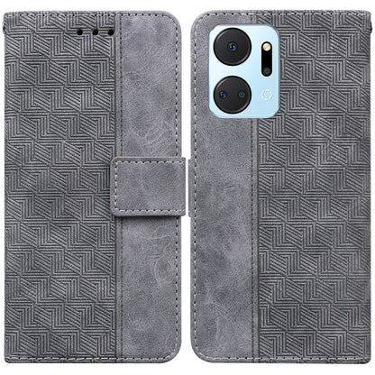 Geometric Embossed Leather Phone Case, For Honor X7a, For Samsung Galaxy A04e / F04 / M04, For Sony Xperia 1 IV 2023, For Sony Xperia 10 IV 2023