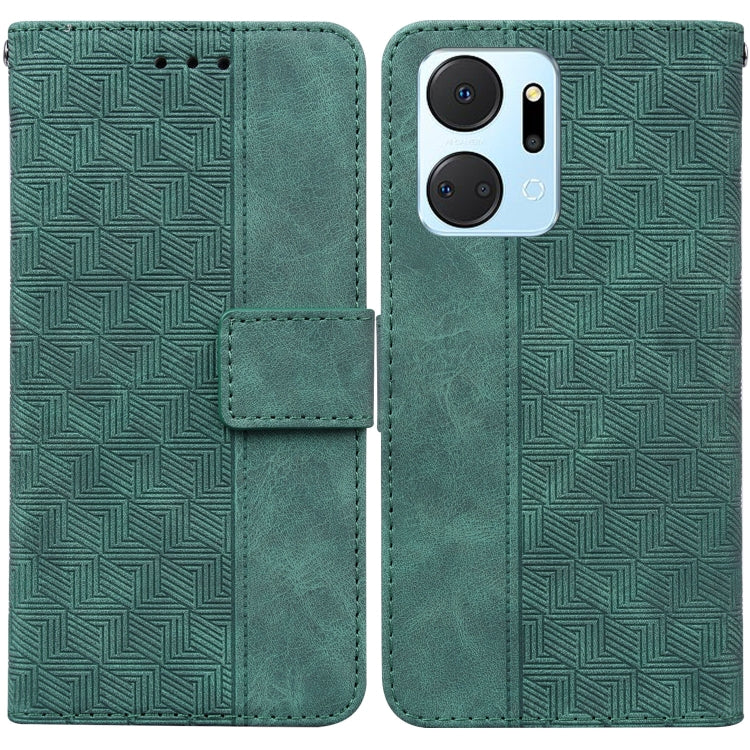 Geometric Embossed Leather Phone Case, For Honor X7a, For Samsung Galaxy A04e / F04 / M04, For Sony Xperia 1 IV 2023, For Sony Xperia 10 IV 2023
