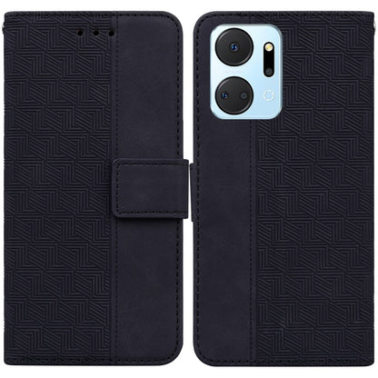 Geometric Embossed Leather Phone Case, For Honor X7a, For Samsung Galaxy A04e / F04 / M04, For Sony Xperia 1 IV 2023, For Sony Xperia 10 IV 2023