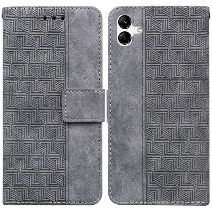 Geometric Embossed Leather Phone Case, For Honor X7a, For Samsung Galaxy A04e / F04 / M04, For Sony Xperia 1 IV 2023, For Sony Xperia 10 IV 2023