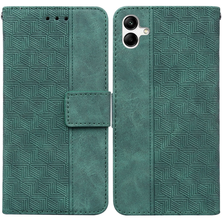 Geometric Embossed Leather Phone Case, For Honor X7a, For Samsung Galaxy A04e / F04 / M04, For Sony Xperia 1 IV 2023, For Sony Xperia 10 IV 2023