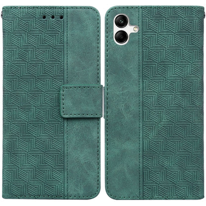 Geometric Embossed Leather Phone Case, For Honor X7a, For Samsung Galaxy A04e / F04 / M04, For Sony Xperia 1 IV 2023, For Sony Xperia 10 IV 2023