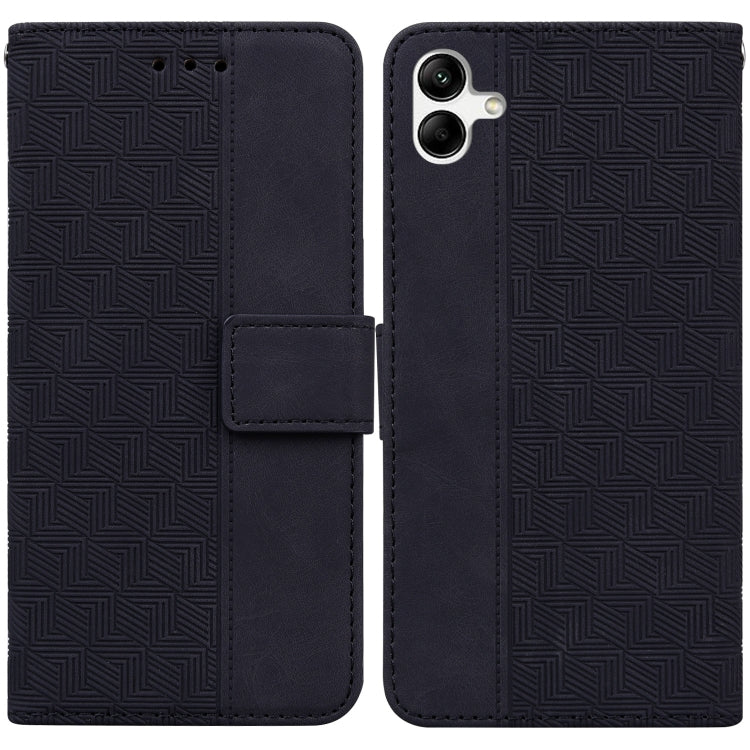 Geometric Embossed Leather Phone Case, For Honor X7a, For Samsung Galaxy A04e / F04 / M04, For Sony Xperia 1 IV 2023, For Sony Xperia 10 IV 2023