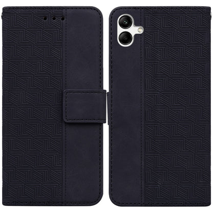Geometric Embossed Leather Phone Case, For Honor X7a, For Samsung Galaxy A04e / F04 / M04, For Sony Xperia 1 IV 2023, For Sony Xperia 10 IV 2023