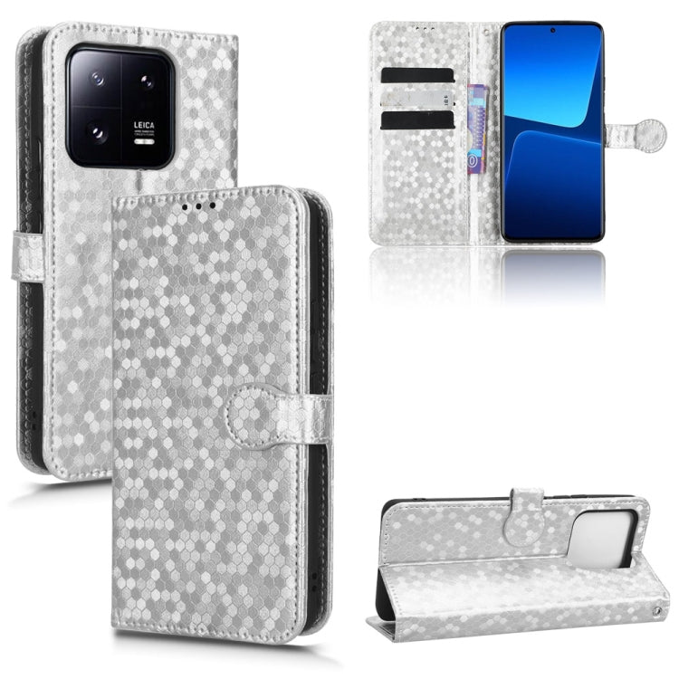 Honeycomb Dot Texture Leather Phone Case, For Xiaomi 13, For Xiaomi 13 Pro, For Xiaomi 12 Ultra, For Xiaomi Redmi Note 12 5G