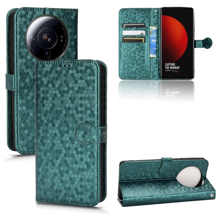 Honeycomb Dot Texture Leather Phone Case, For Xiaomi 13, For Xiaomi 13 Pro, For Xiaomi 12 Ultra, For Xiaomi Redmi Note 12 5G