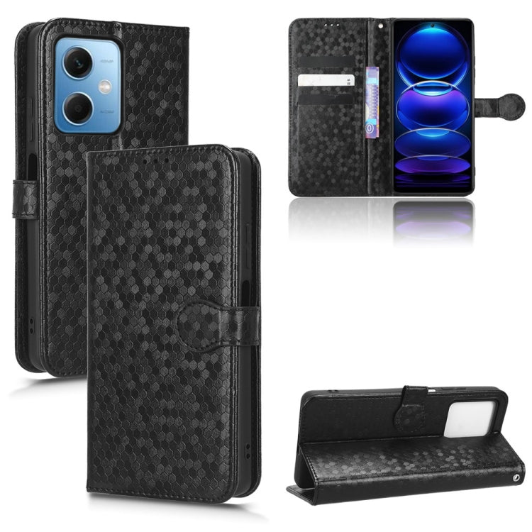 Honeycomb Dot Texture Leather Phone Case, For Xiaomi 13, For Xiaomi 13 Pro, For Xiaomi 12 Ultra, For Xiaomi Redmi Note 12 5G