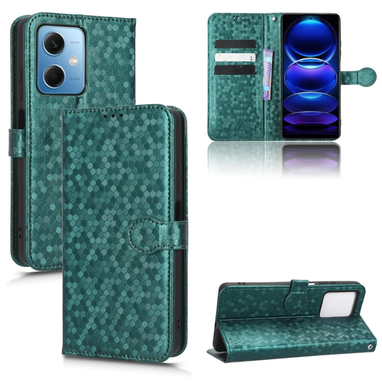 Honeycomb Dot Texture Leather Phone Case, For Xiaomi 13, For Xiaomi 13 Pro, For Xiaomi 12 Ultra, For Xiaomi Redmi Note 12 5G