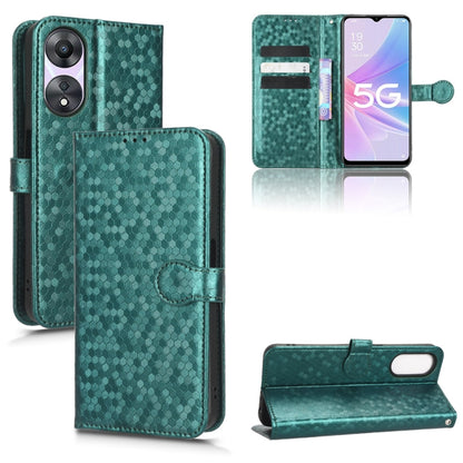 Honeycomb Dot Texture Leather Phone Case, For OPPO A58 5G, For OPPO Reno8 T 4G, For OPPO Reno9 Pro, For OPPO Reno9 Pro+