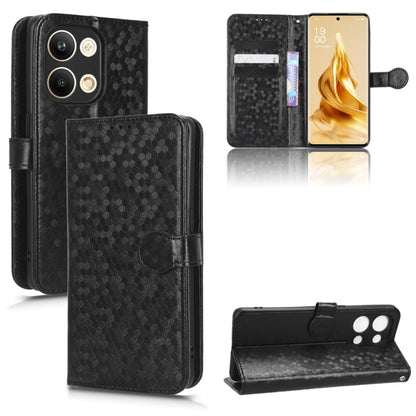 Honeycomb Dot Texture Leather Phone Case, For OPPO A58 5G, For OPPO Reno8 T 4G, For OPPO Reno9 Pro, For OPPO Reno9 Pro+