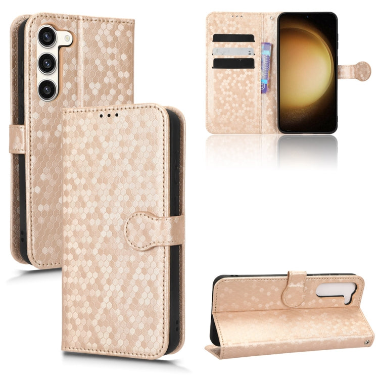 Honeycomb Dot Texture Leather Phone Case, For Samsung Galaxy S23 5G, For Samsung Galaxy S23+ 5G, For Samsung Galaxy S23 Ultra 5G, For Samsung Galaxy A54 5G