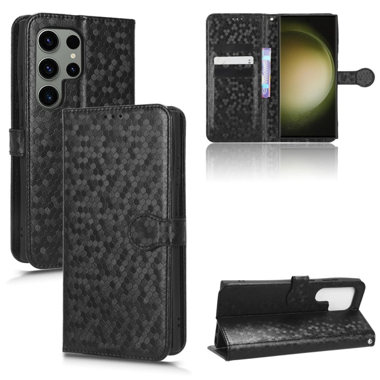 Honeycomb Dot Texture Leather Phone Case, For Samsung Galaxy S23 5G, For Samsung Galaxy S23+ 5G, For Samsung Galaxy S23 Ultra 5G, For Samsung Galaxy A54 5G