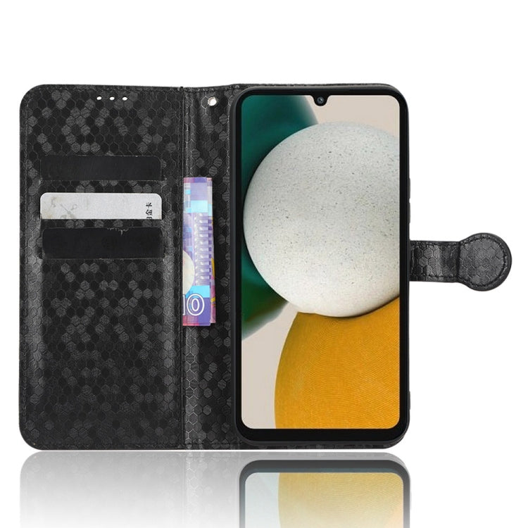 Honeycomb Dot Texture Leather Phone Case, For Samsung Galaxy A34 5G, For Samsung Galaxy A14 5G, For Samsung Galaxy A14 4G, For Samsung Galaxy A04e