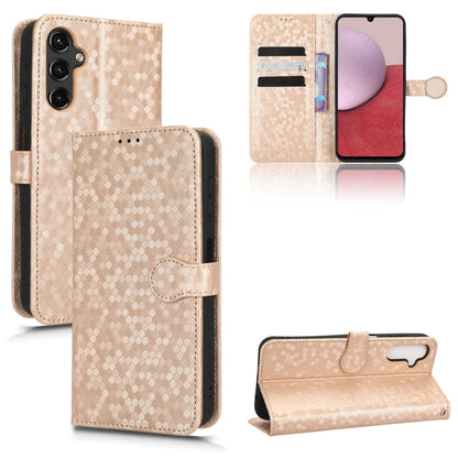 Honeycomb Dot Texture Leather Phone Case, For Samsung Galaxy A34 5G, For Samsung Galaxy A14 5G, For Samsung Galaxy A14 4G, For Samsung Galaxy A04e