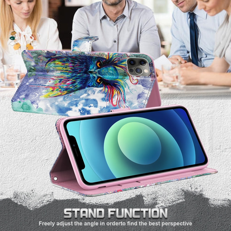 3D Painting Pattern TPU + PU Leather Phone Case, For Samsung Galaxy A24, For Samsung Galaxy A34 5G