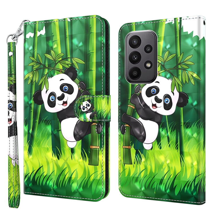 3D Painting Pattern TPU + PU Leather Phone Case, For Samsung Galaxy A24, For Samsung Galaxy A34 5G