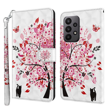 3D Painting Pattern TPU + PU Leather Phone Case, For Samsung Galaxy A24, For Samsung Galaxy A34 5G