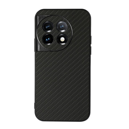 Accurate Hole Carbon Fiber Texture PU Phone Case, For OnePlus 11 5G, For OnePlus Ace 2 / 11R, For Samsung Galaxy A24