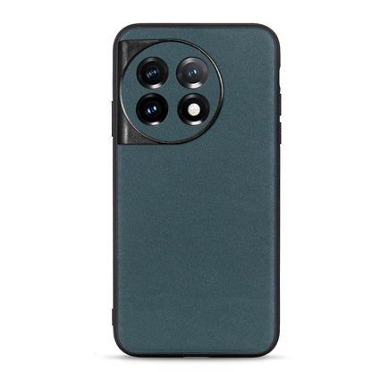 Lambskin Texture Genuine Leather Phone Case, For OnePlus 11 5G, For OnePlus Ace 2 / 11R, For Samsung Galaxy A24